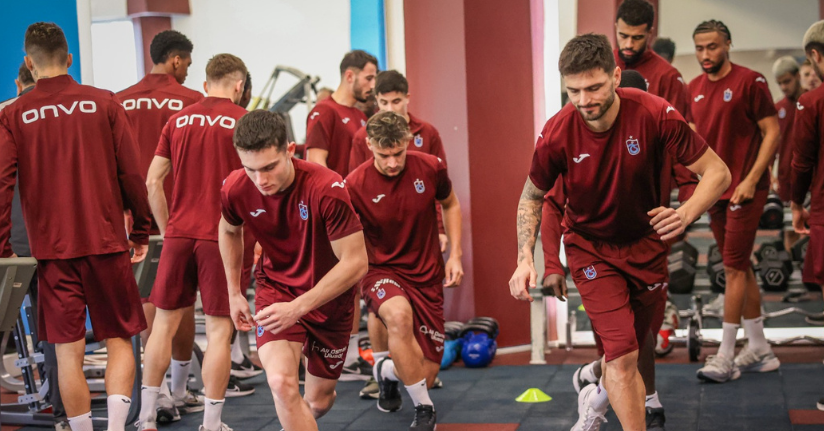 Trabzonspor kuvvet çalıştı
