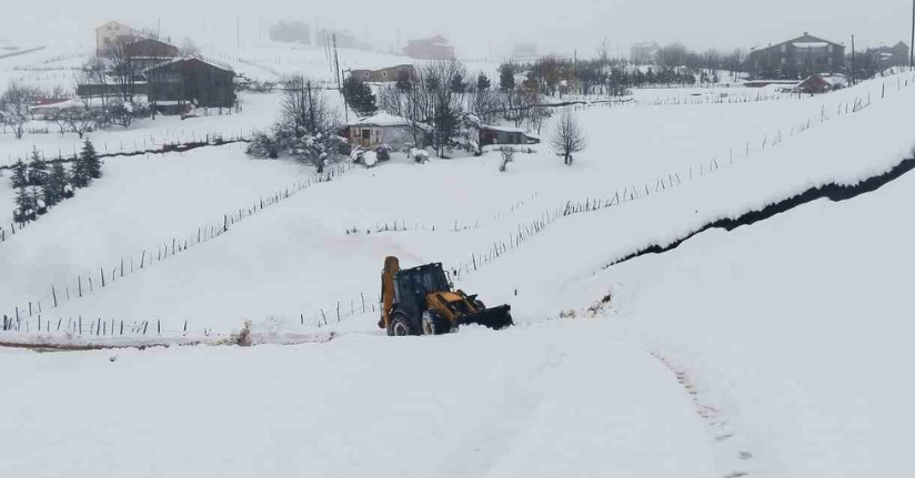 Ordu’da karla mücadele çalışmaları