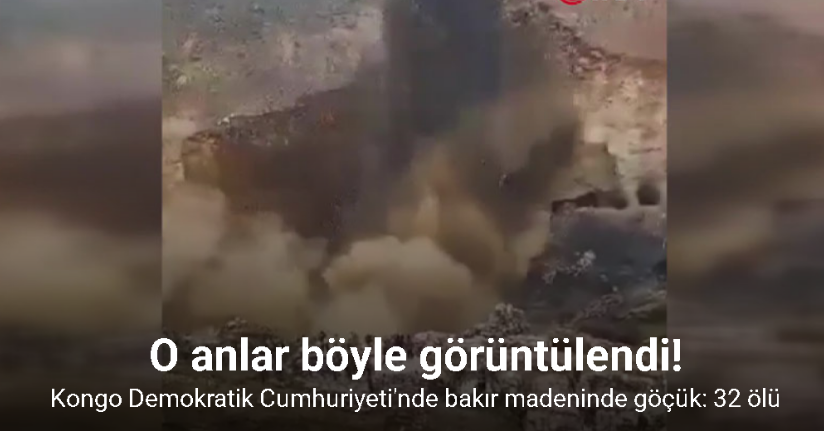 Kongo Demokratik Cumhuriyeti'nde bakır madeninde göçük: 32 ölü