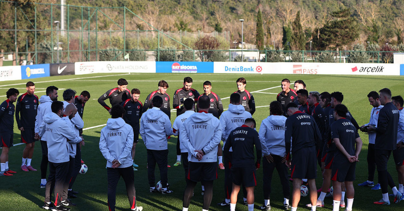 A Milli Futbol Takımı, İspanya maçı hazırlıklarına başladı