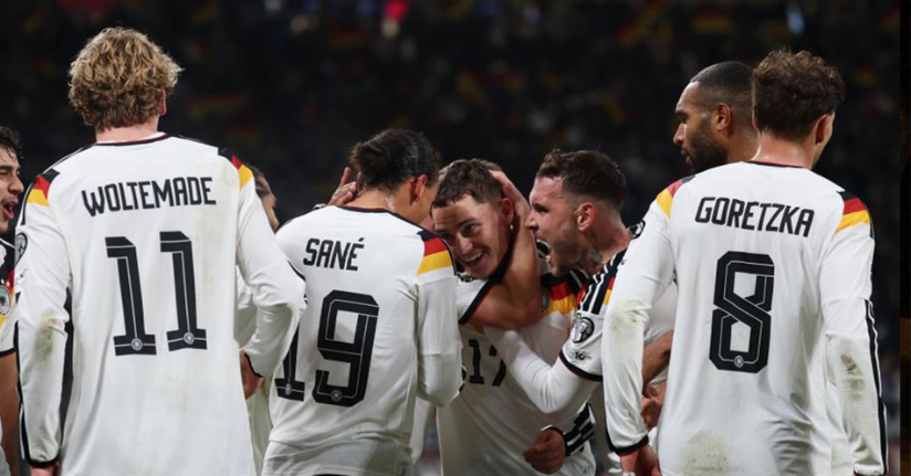 Almanya, Dünya Kupası biletini 6 golle aldı