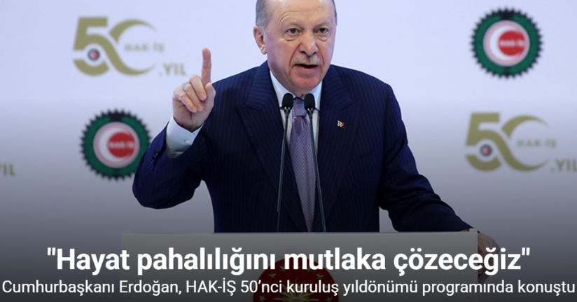 Cumhurbaşkanı Erdoğan: 