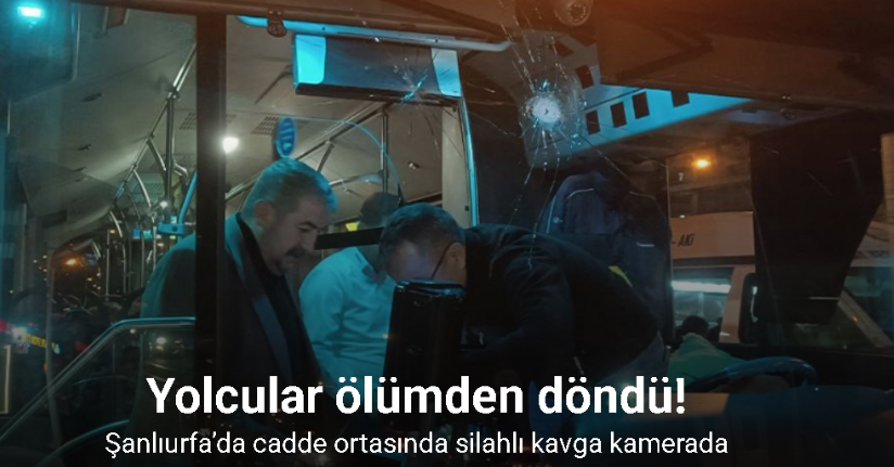 Şanlıurfa’da cadde ortasında silahlı kavga kamerada: 2 ağır yaralı