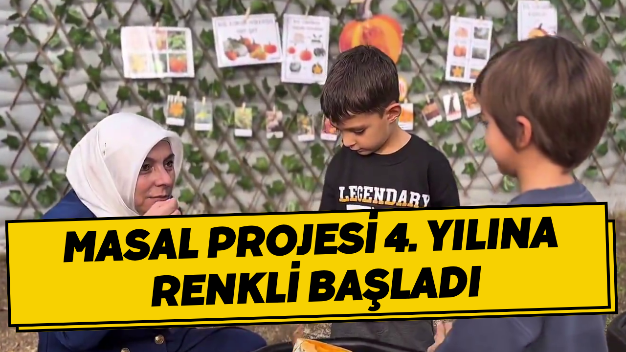 Masal Projesi 4. Yılına Renkli Başladı