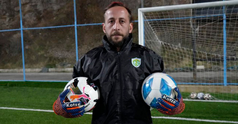 Hem başkan hem antrenör hem de kaleci