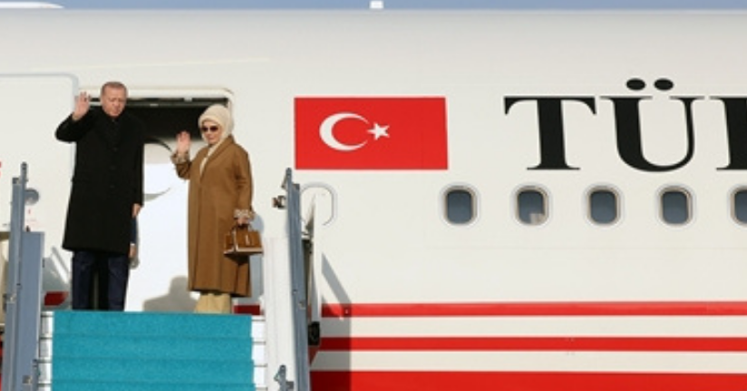 Cumhurbaşkanı Erdoğan, Güney Afrika'ya gitti