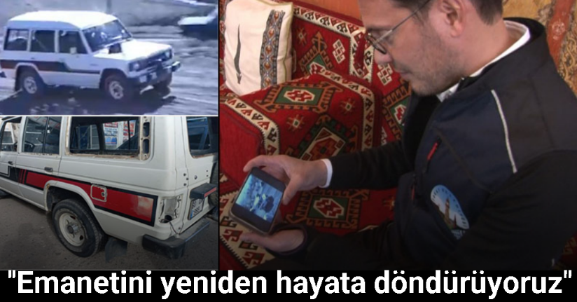 Efsane valinin oğlu 45 yıl sonra babasının makam aracını bulup satın aldı
