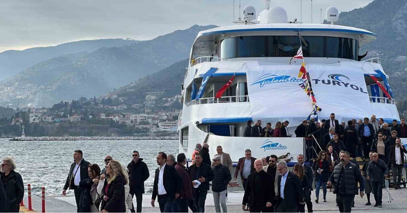 Aliaport’tan Midilli’ye ilk sefer gerçekleşti