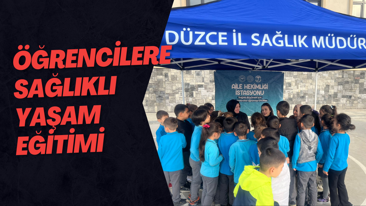 Öğrencilere Sağlıklı Yaşam Eğitimi