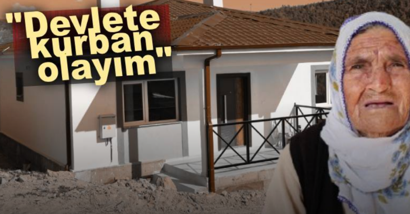Depremde 41 ev ağır hasar almıştı, yıkılıp yapıldı: 90 yaşındaki Fatma nine yeni evine yerleşmenin mutluluğunu yaşadı