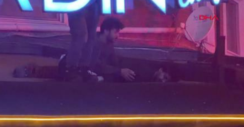 İkinci kat penceresinden kafe tentesine düşüp yaralandı