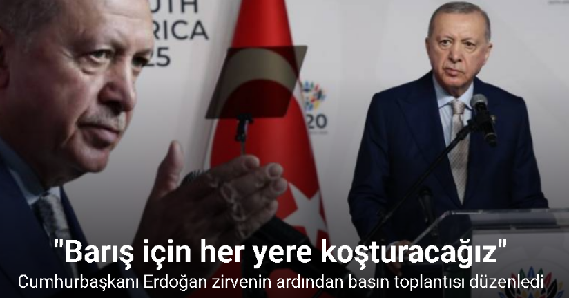 Cumhurbaşkanı Erdoğan: 