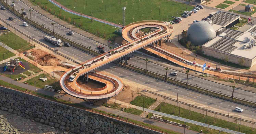 Karadeniz’in ilk ekolojik üst geçidi ilgi çekiyor