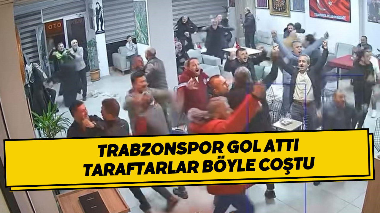 Trabzonspor Gol Attı Taraftarlar Böyle Coştu