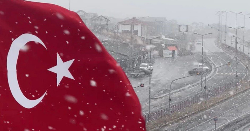 Erciyes’te kar yağışı yeniden başladı
