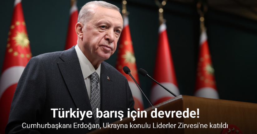 Cumhurbaşkanı Erdoğan, Ukrayna konusunda Gönüllüler Koalisyonu Liderler Zirvesi’nin çevrimiçi toplantısına katıldı