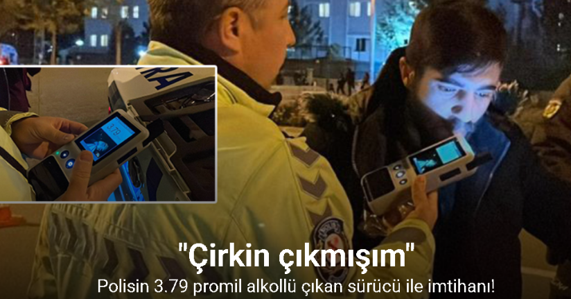 Kaza sonrası 3.79 promil alkollü çıkan elektrikli bisiklet sürücüsü, 