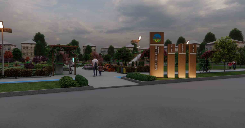 Türkiye’de örnek olacak Sürdürülebilir Park projesinde çalışmalar başladı
