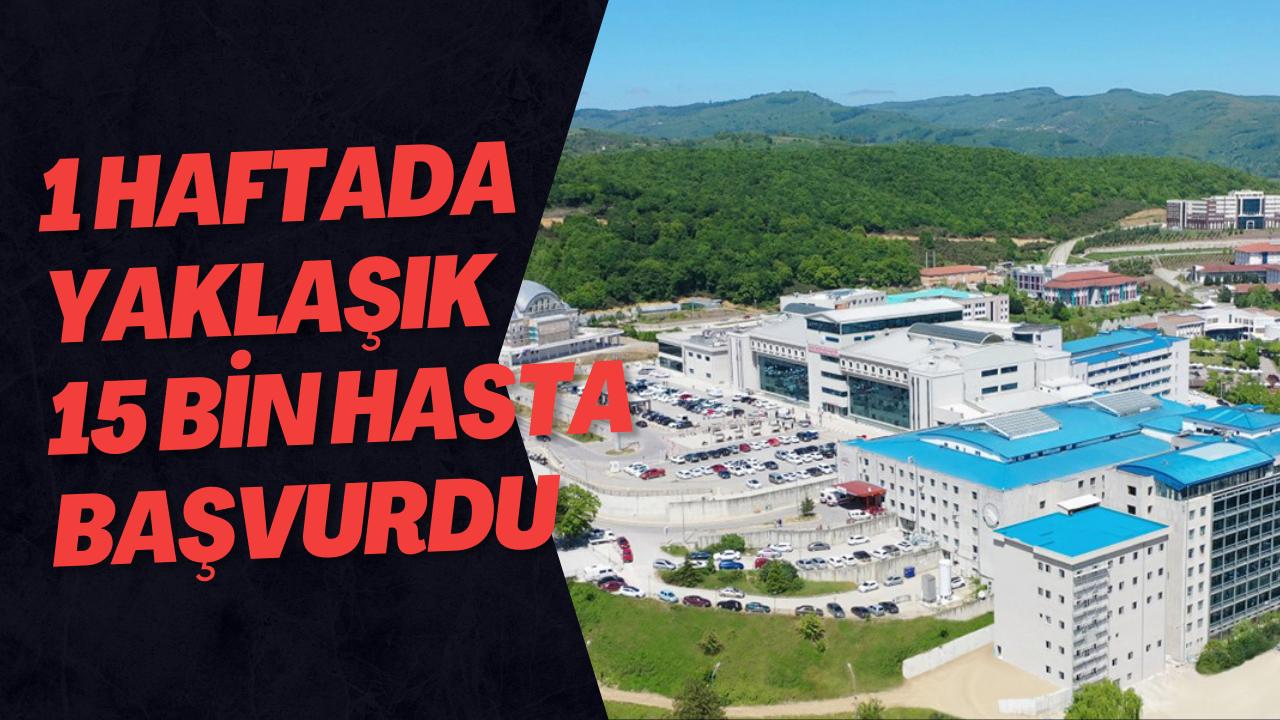 1 Haftada Yaklaşık 15 Bin Hasta Başvurdu