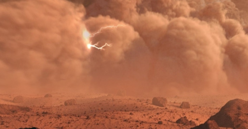 Mars'ta ilk kez gök gürültüsü kaydedildi