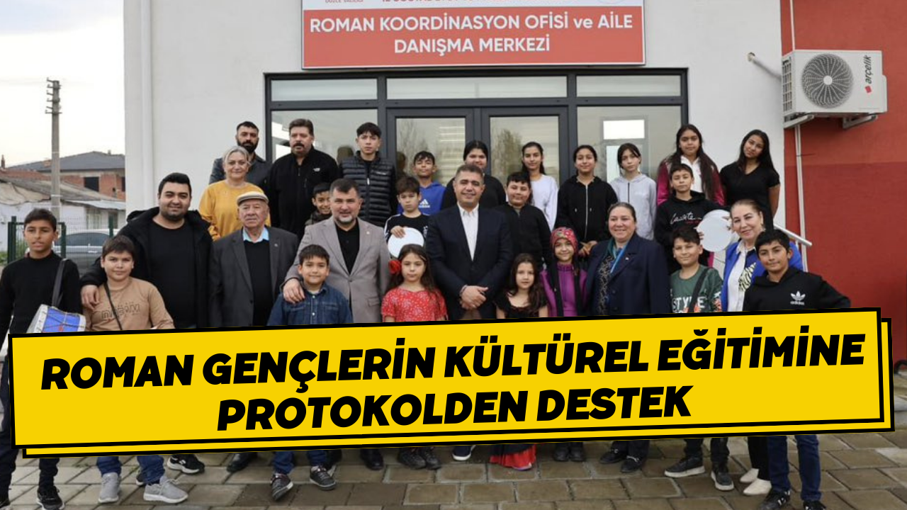 Roman Gençlerin Kültürel Eğitimine Protokolden Destek