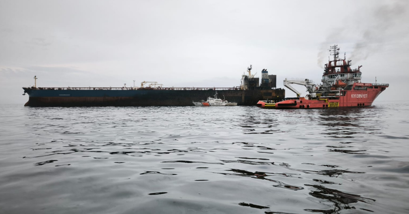 Ulaştırma ve Altyapı Bakanlığı: KAIROS isimli gemideki yangın söndürüldü