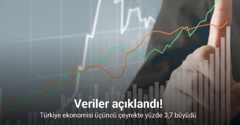 Türkiye ekonomisi 2025 yılının üçüncü çeyreğinde yüzde 3,7 büyüdü