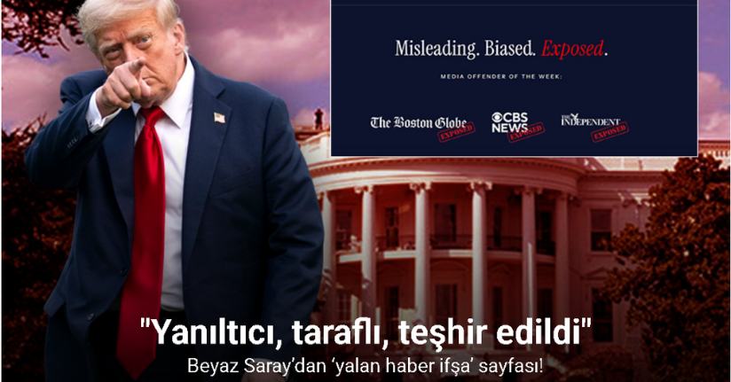 Beyaz Saray, resmi sitesinde gazetecileri ifşaladığı yeni sekme kurdu