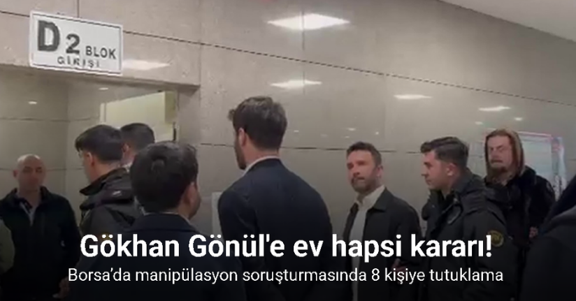 Borsa’da manipülasyon soruşturmasında 8 kişiye tutuklama