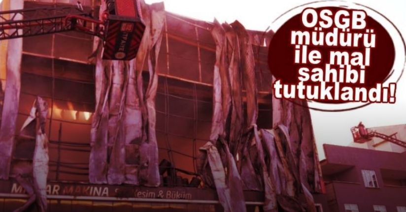 Dilovası’nda 7 kişinin öldüğü fabrika yangınına ilişkin müfettiş raporu hazırlandı