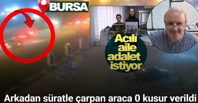 Makas atarak ilerlediği iddia edilen otomobilin sebep olduğu cinayet gibi kazanın tutanağı pes dedirtti