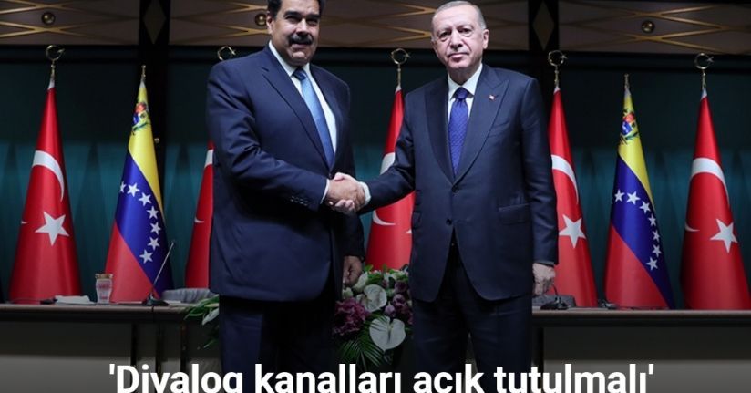 Cumhurbaşkanı Erdoğan, Venezuela Cumhurbaşkanı Maduro ile telefonda görüştü