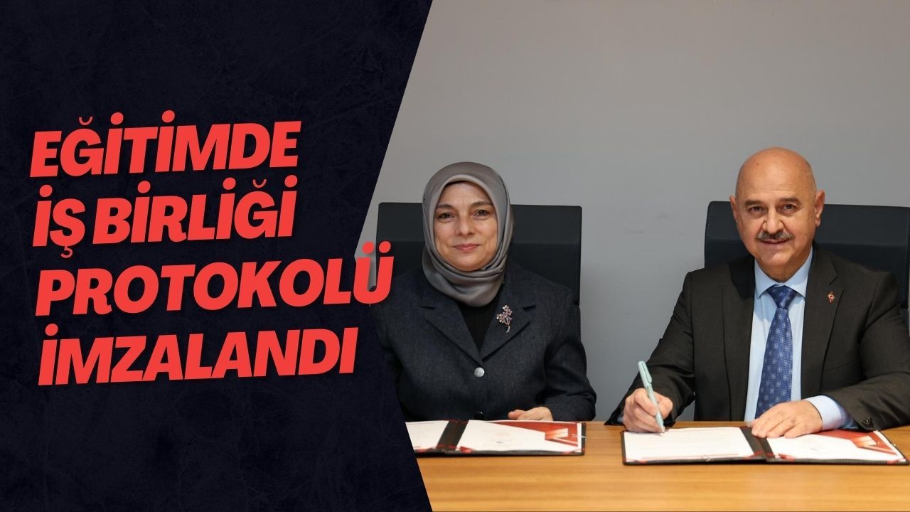 Eğitimde İş Birliği Protokolü İmzalandı