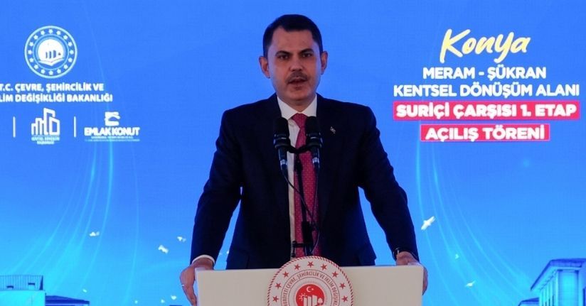 Bakan Kurum: Bir ülke büyüklüğündeki alanı deprem bölgesine yeniden kurduk