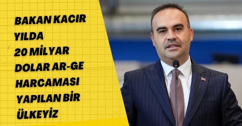 Bakan Kacır: 