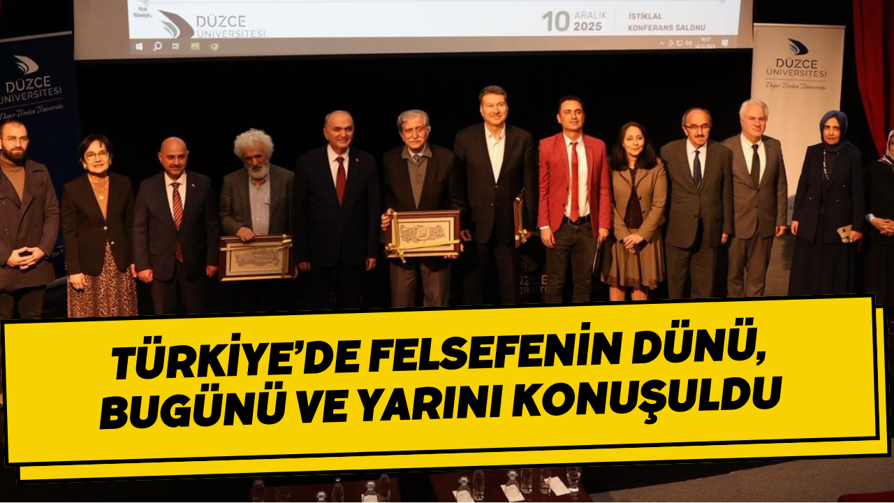 Türkiye’de Felsefenin Dünü, Bugünü Ve Yarını Konuşuldu