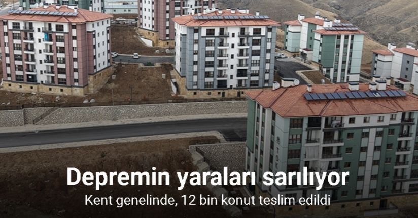 Asrın inşasında, Elazığ’da 12 bin konut yapıldı
