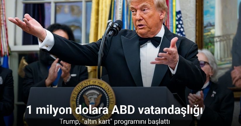 Trump, 1 milyon dolara ABD vatandaşlığı sağlayan 