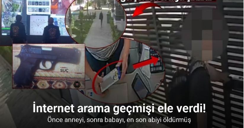 İntihar sanılan olayda ‘miras’ cinayeti çıktı: Anne, baba ve ağabeyini öldürüp intihar süsü verdiİntihar sanılan olayda ‘miras’ cinayeti çıktı: Anne, baba ve ağabeyini öldürüp intihar süsü verdi