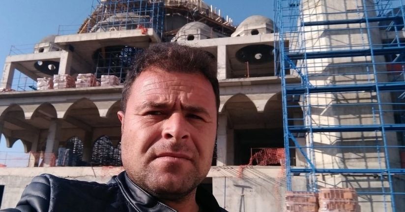 Ravza Camii yapımında iskeleden düşen işçi hayatını kaybetti