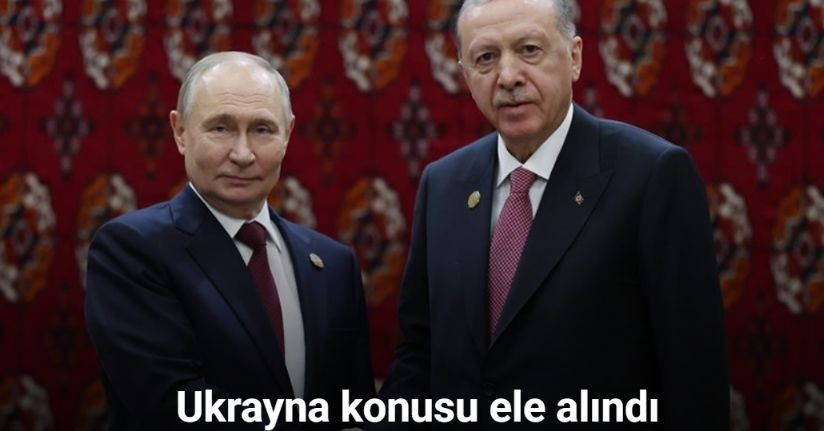 Cumhurbaşkanı Erdoğan-Putin görüşmesi sona erdi