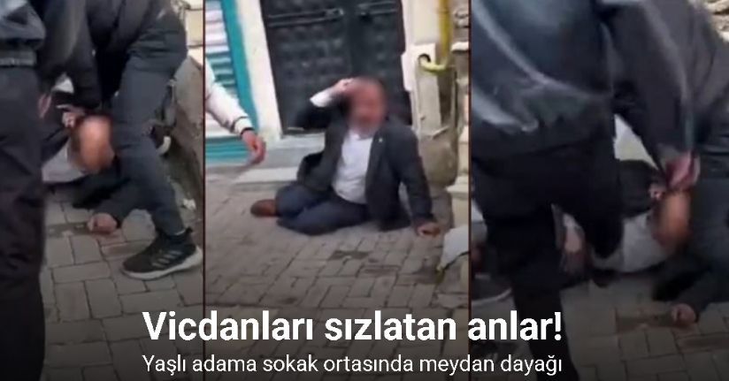 Sokak ortasında meydan dayağı