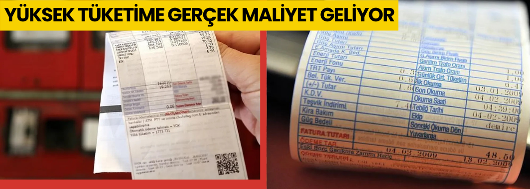 Elektrik Faturalarında Yeni Dönem: Yüksek Tüketime Gerçek Maliyet Geliyor