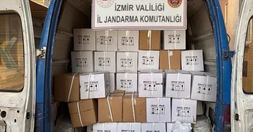 İzmir’de yeni yıl öncesi kaçak alkol operasyonu