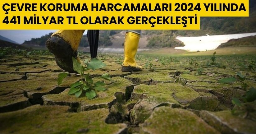 Çevre koruma harcamaları 2024 yılında 441 milyar TL olarak gerçekleşti