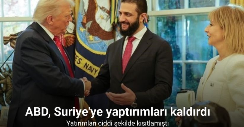 ABD, Suriye'ye yaptırımları kaldırdı