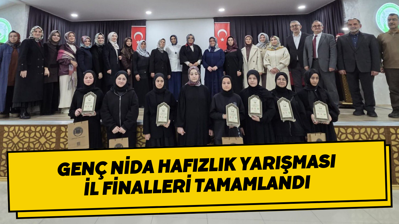 Genç Nida Hafızlık Yarışması İl Finalleri Tamamlandı