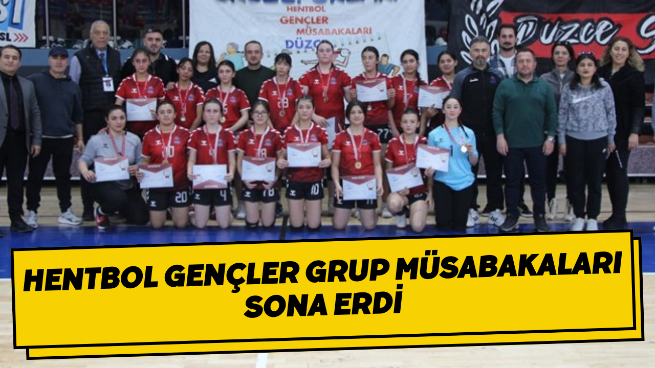Hentbol Gençler Grup Müsabakaları Sona Erdi