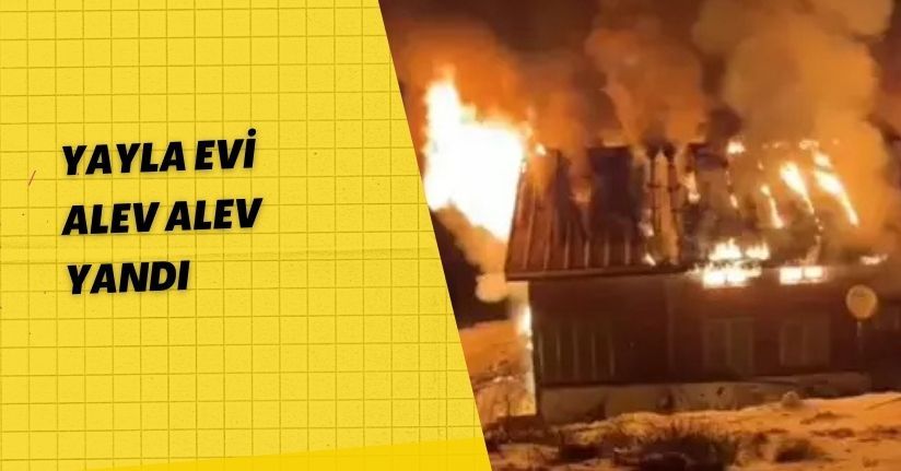 Yayla Evi Alev Alev Yandı
