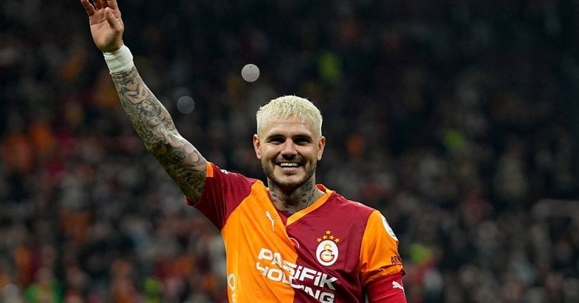 Galatasaray’da maç sonu üçlüsü Mauro Icardi’den